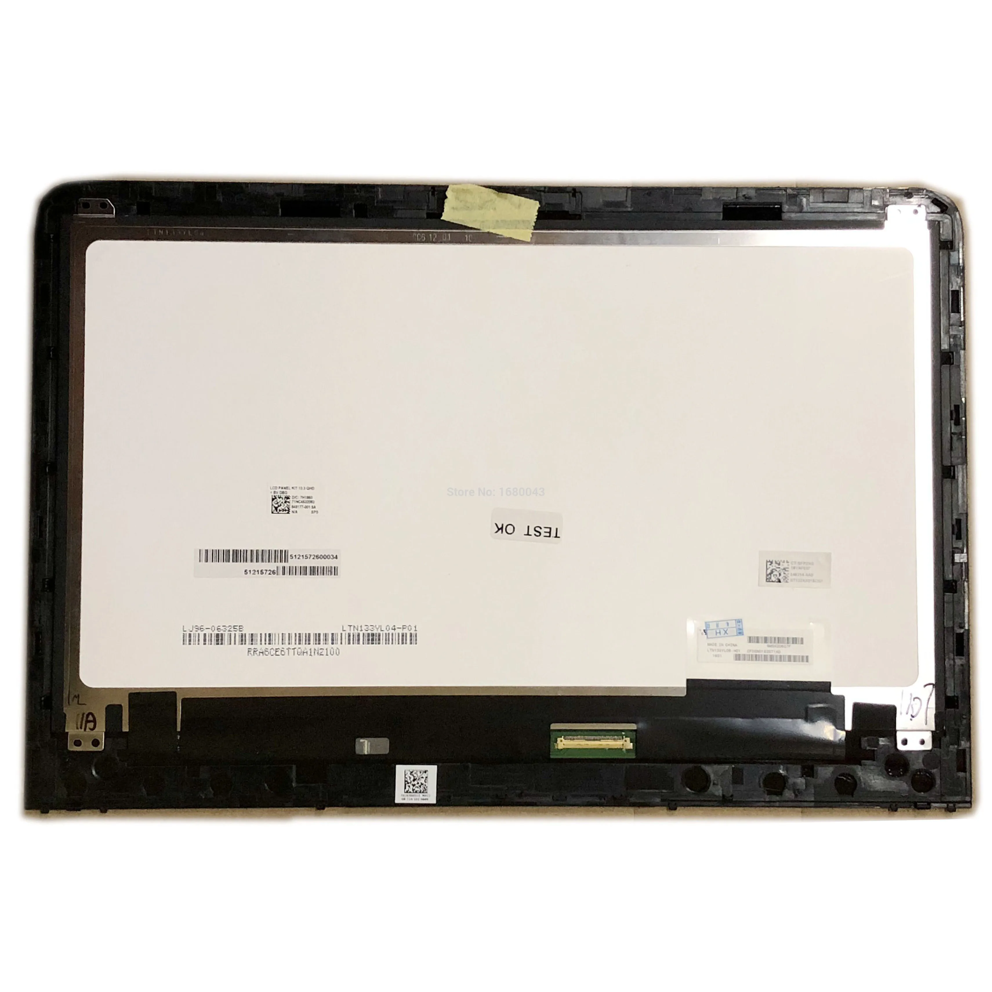 

For HP ENVY 13-D 13-D005LA 13-D040WM 13-D131ND 848177-001 Non-Touch DC 7H1850 LCD SCREEN Assembly Frame Replacement Parts