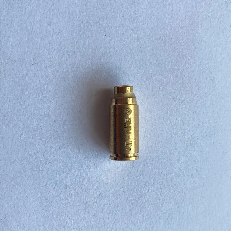 Красный точечный лазерный латунный Калибр 9 мм/308/7.62/.40 патрон Boresight для прицела