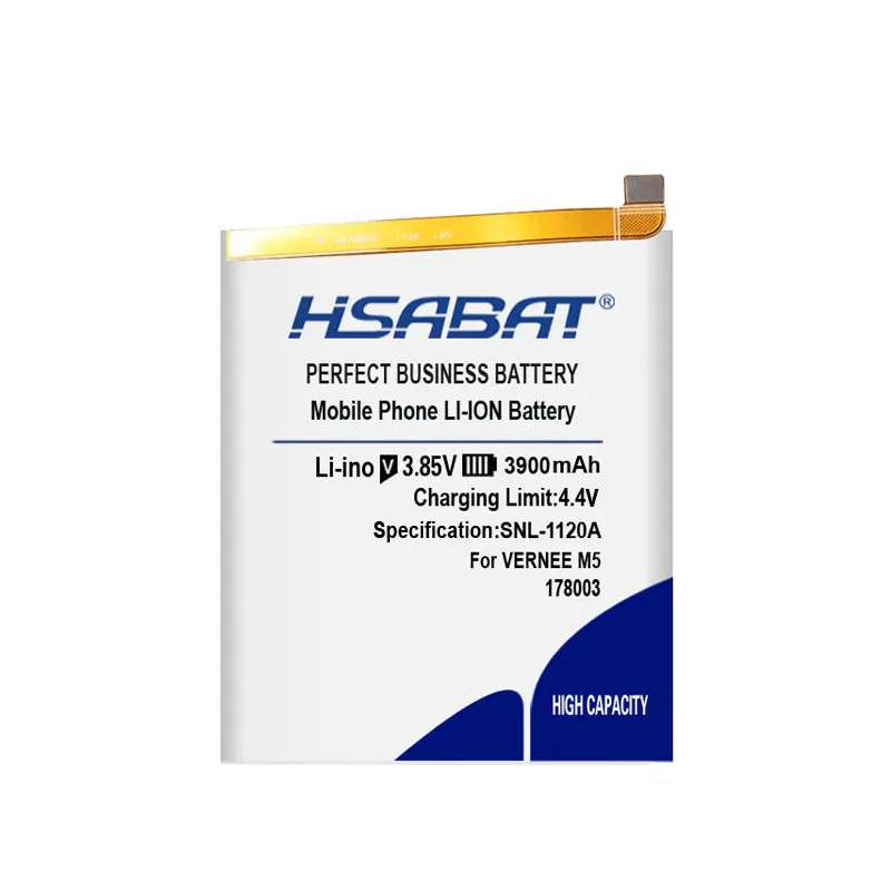 Аккумулятор HSABAT 178003 3900mAh для аккумуляторов Vernee M5
