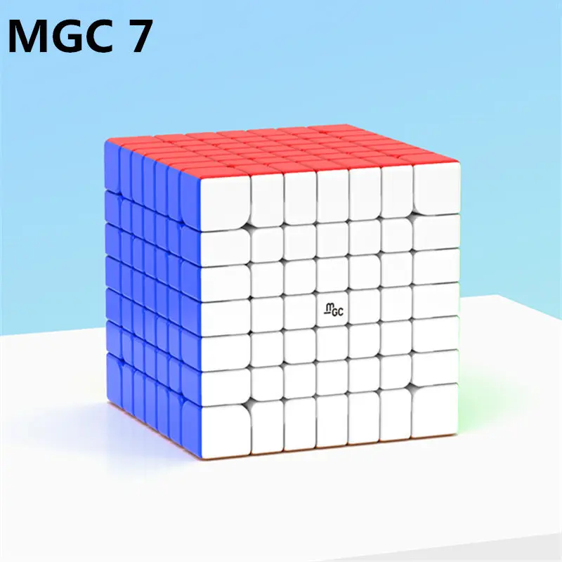 

Yj MGC 7 M 7X7X7 Magnetic Magic Speed Yj Cube Yongjun MGC7 M Stickerless Magnets Puzzle Cubes MGC 7M
