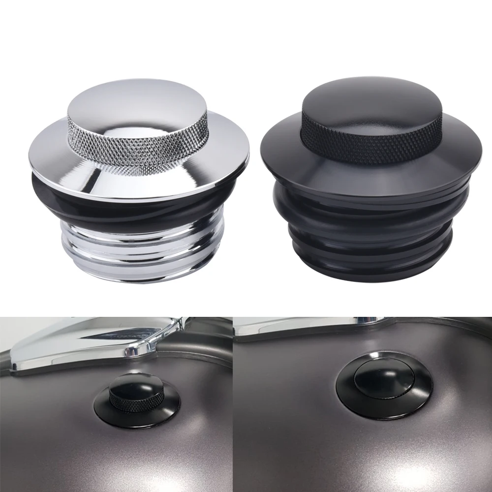 Мотоциклетные Pop Up Flush газовая крышка вентилированная топливного бака для Harley