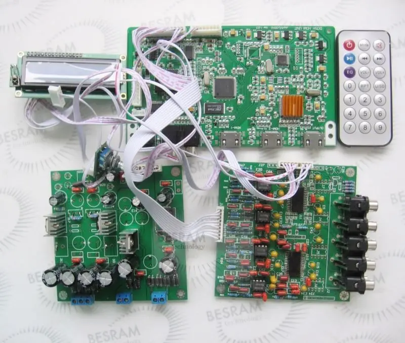7 1 Декодер каналов доска DTS AC3 декодер двойная Версия питания|pre-amplifier| |