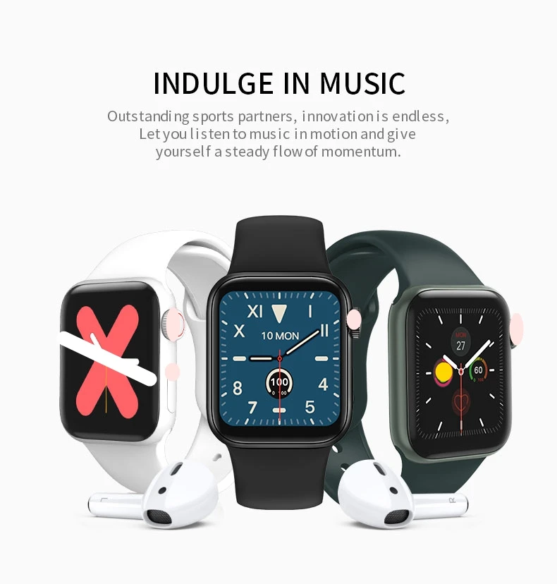 W58 Bluetooth мужские умные часы для IPhone Xiao mi IWO 11 Lite Series 5 1:1 женские 40 мм PK Watch 8 12 P70 B57| |