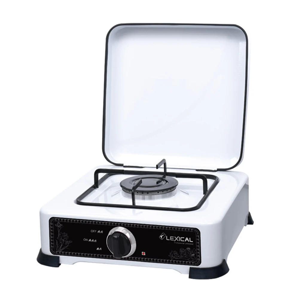 

На открытом воздухе переносная печка с одной горелкой Кемпинга Газовая Плита крышка защищает Ветрозащитный Кемпинг печи Регулируемый конф...