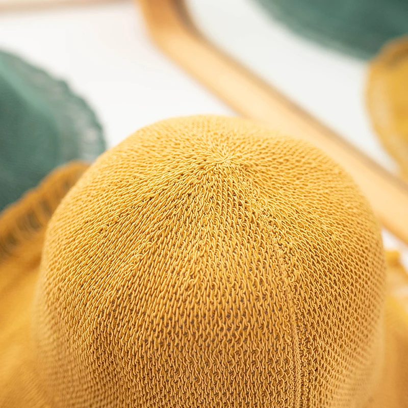 

Spring and summer new Korean milk silk fringe fringe sunscreen girl Japanese fisherman's hat female spring and summer basin hat
