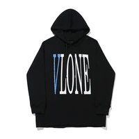 vlone hoodies female couple loose street sweatshirts hip hop trend mens cotton casual letter printing v6265