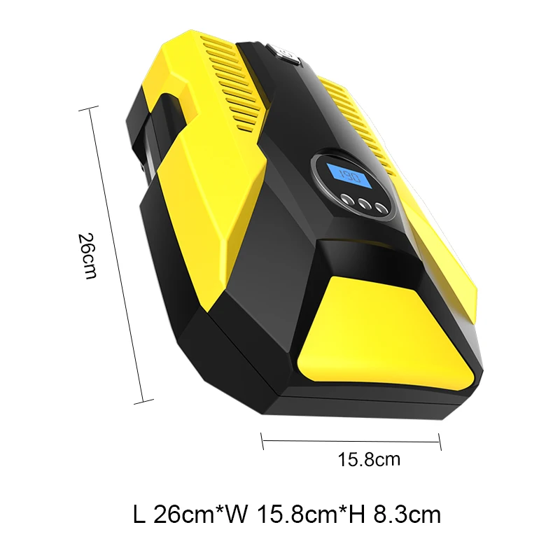 Kayme 150PSI надувной насос для автомобильных шин портативный автоматический
