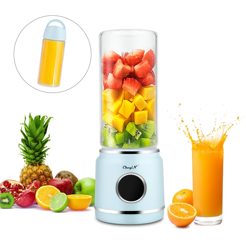 

CkeyiN Portable Mixer Usb Electric Fruit Juicer Handheld Smoothie Maker Blender Stirring Rechargeable Mini Food Processor Juice