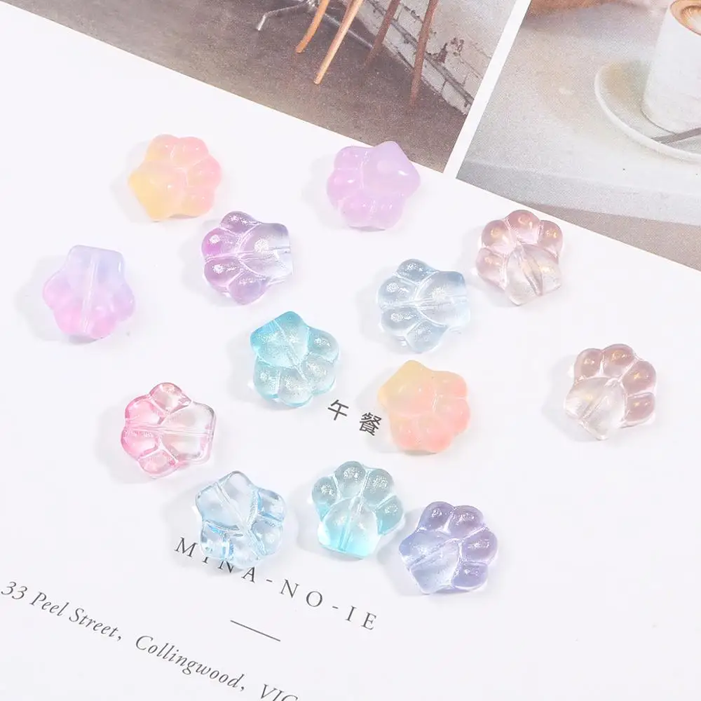 Разные цвета бусины в форме кошачьих когтей свободная распорка фоторазъем для