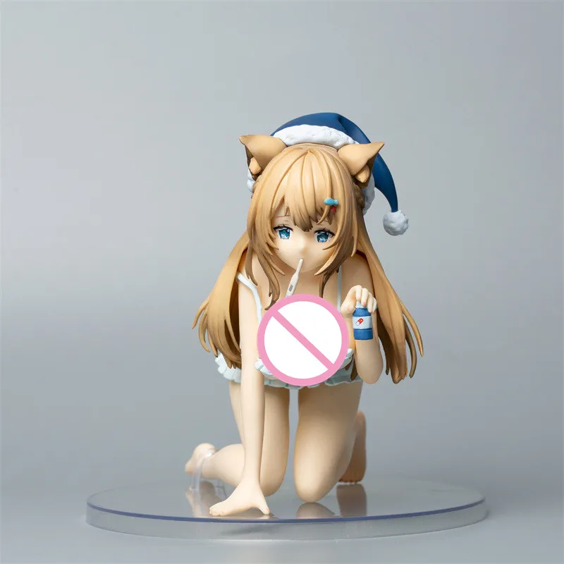 

Anime Koronn Christmas Cat Sexy Girl PVC Action Figure Collectible Model Doll Toy 15cm