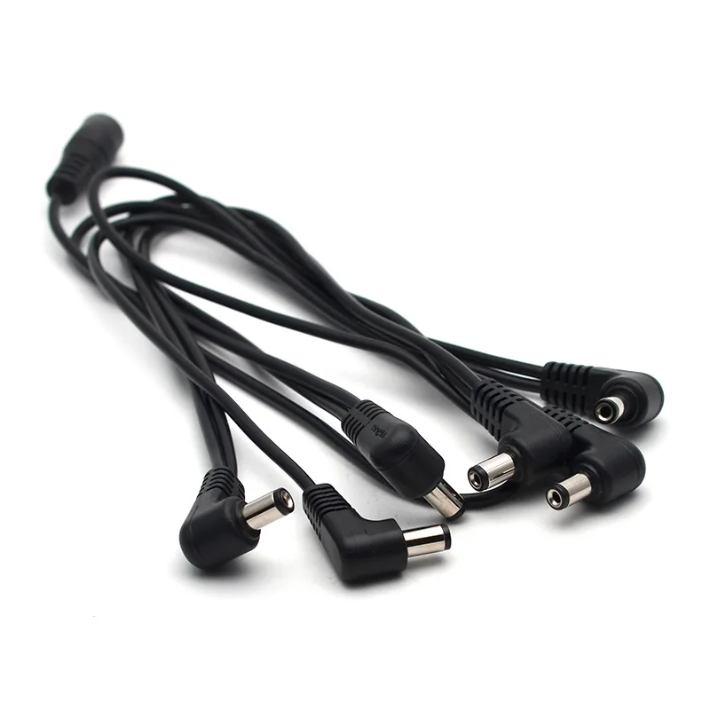 VITOOS жгут гитарный кабель черный 6 способов электрода шлейфовый для гитарной