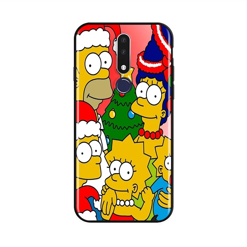 

Christmas Simmpsonn for OPPO F17 F15 F11 F9 F5 F7 K5 K3 K1 R17 RX17 R15 R15X R9S Pro Neo Black Phone Case