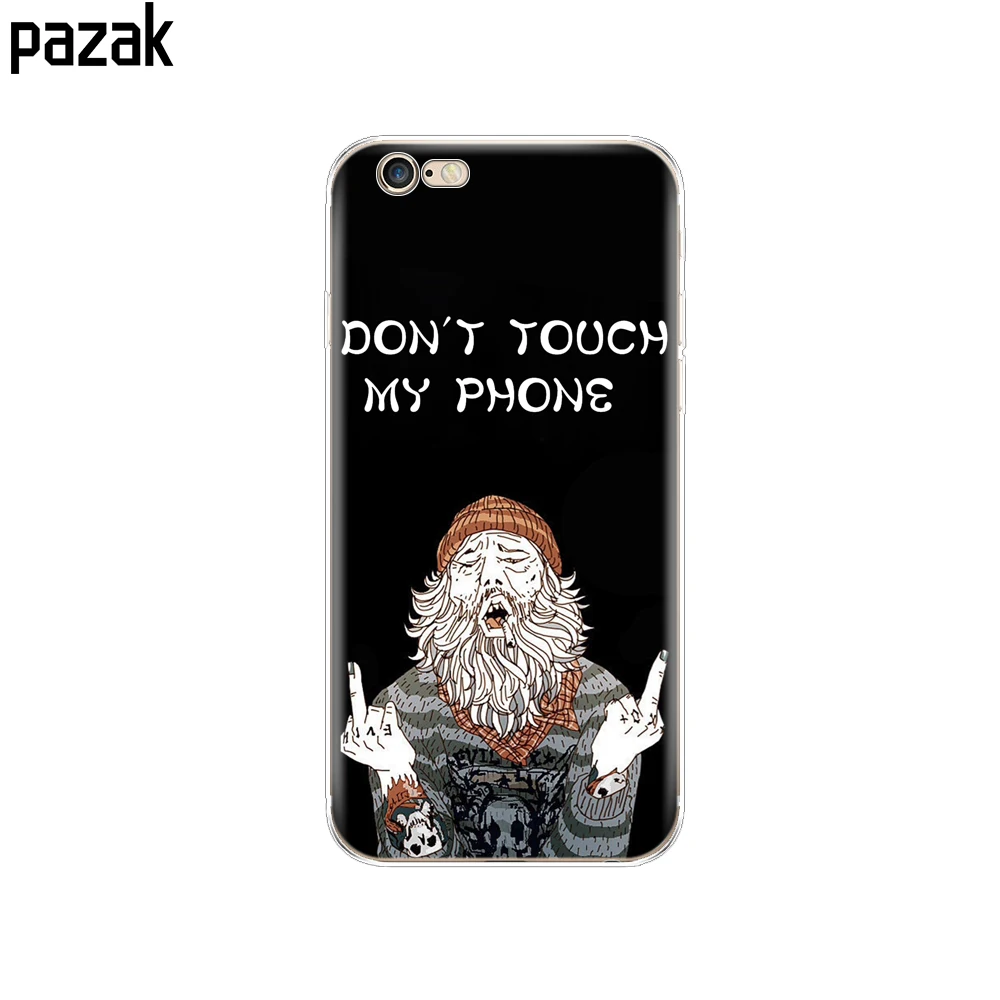 Силиконовый чехол для iphone 5S 5 s se из мягкого ТПУ Apple iPhone 6 plus etui бампер |