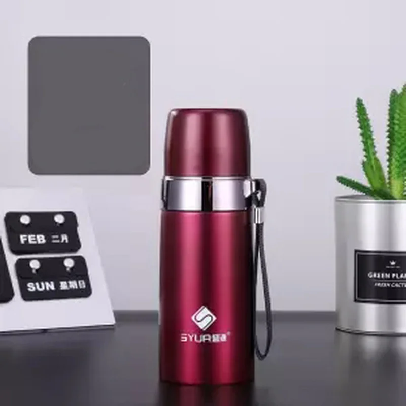 Изоляционная чашка из нержавеющей стали женская и Мужская Студенческая для воды