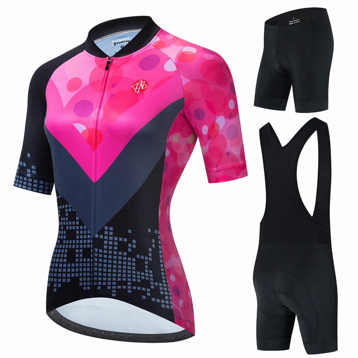 

Fualrny Pro Team Summer Women Cycling Jerseys Set Mountian Bike Clothing Racing Bicycle Clothes Ropa Ciclismo Girls Cycling Set