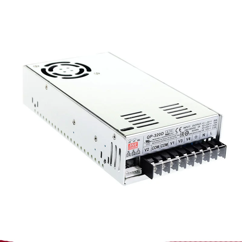 QP 150/200/320 3A/3B/3C/3D/3E/D/F/B/C на четыре выхода с источником питания PFC Meanwell 3.3V5V 5V12V24V 12V15V