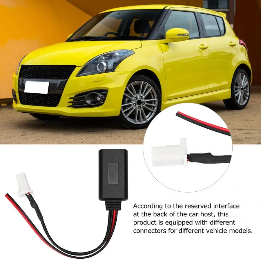5-12 в Bluetooth 5,0 автомобильный аудио кабель беспроводной стерео музыкальный приемник домашний адаптер подходит на Судзуки Swift/Vitara/Jimny/Audio
