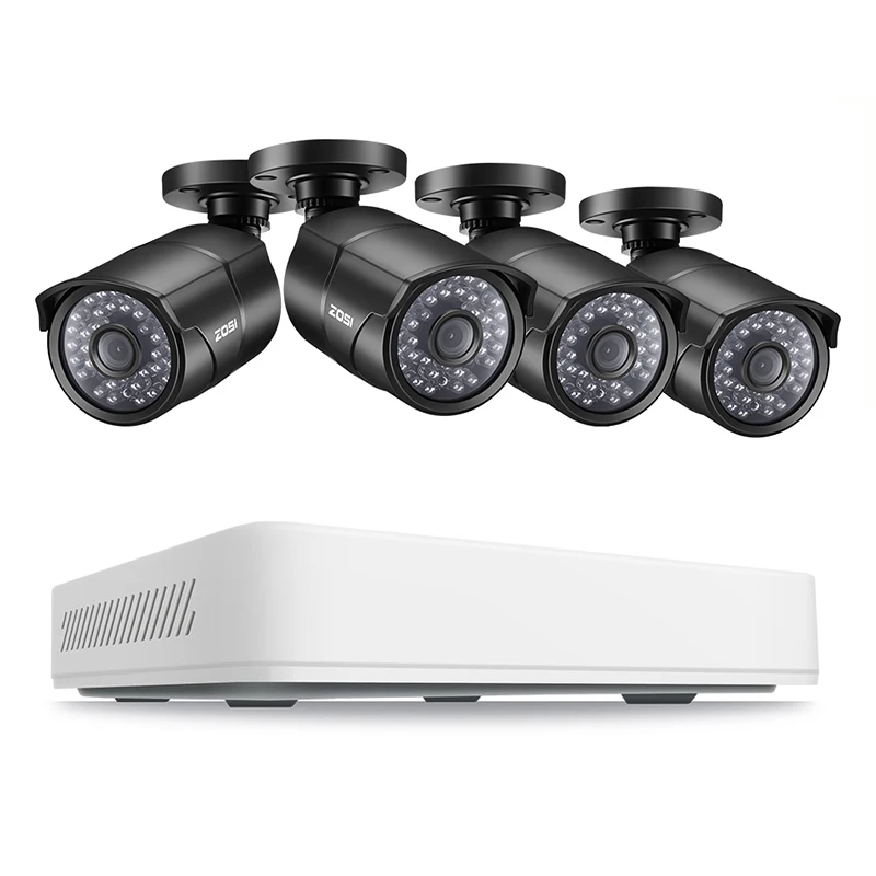 

ZOSI 5MP 8CH H.265+ AHD CCTV Video Surveillance Security Camera System DVR Kit Outdoor 1080P HD Cam IR Night Waterproof Home
