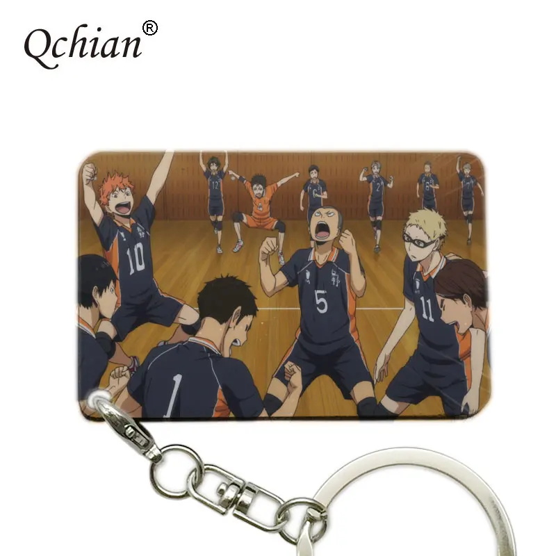 Аниме Haikyuu брелок для ключей влюбленных в волейбол борьба за славу мужской |