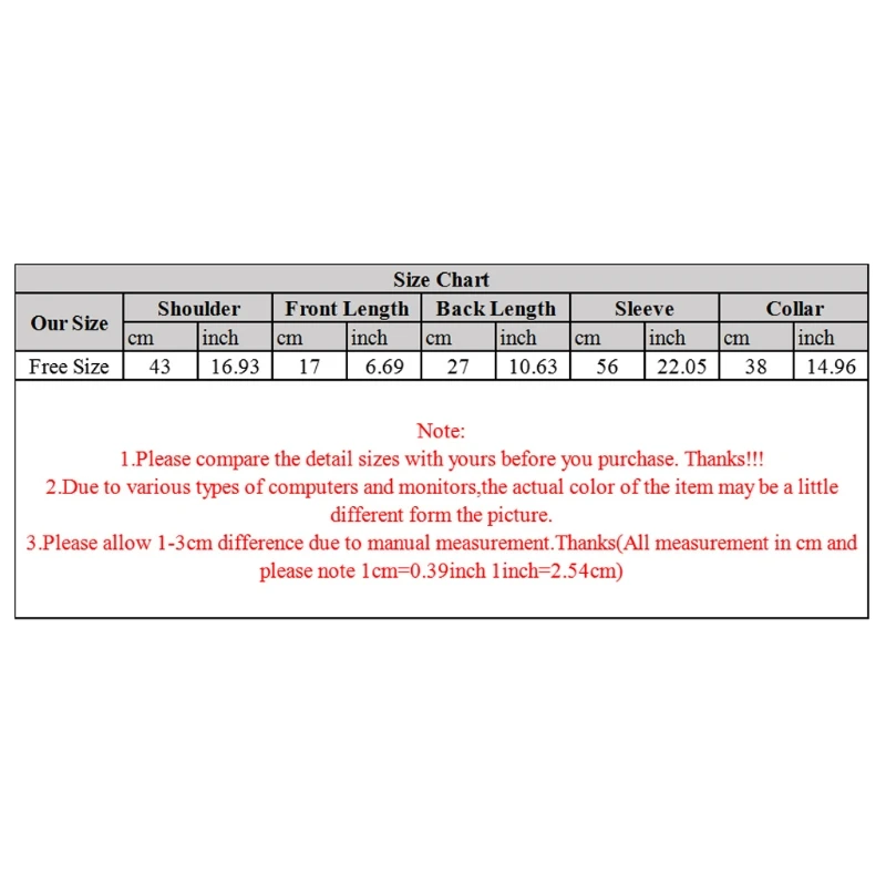 

Women Puff Long Sleeve Half Top Blouse Ruffled Golden Button Detachable False Fake Collar Sweater Decorative Accessories