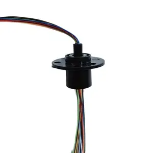 1 шт. 12 канал 2A Электрический сборщик токосъёмное кольцо вращающихся разъем скольжения кольцо круглого сечения Поворотный шарнир для высокое Скорость мяч аксессуары кольца