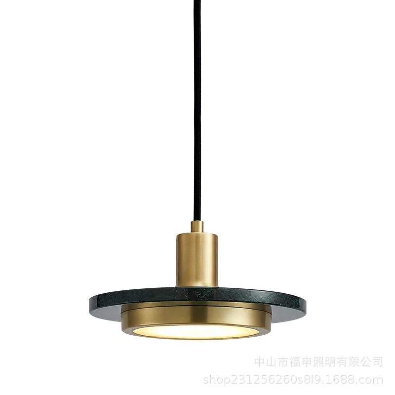 

Скандинавская Роскошная прикроватная лампа с одной головкой, светодиодный светильник в стиле постмодерн, минималистичный мраморный корид...