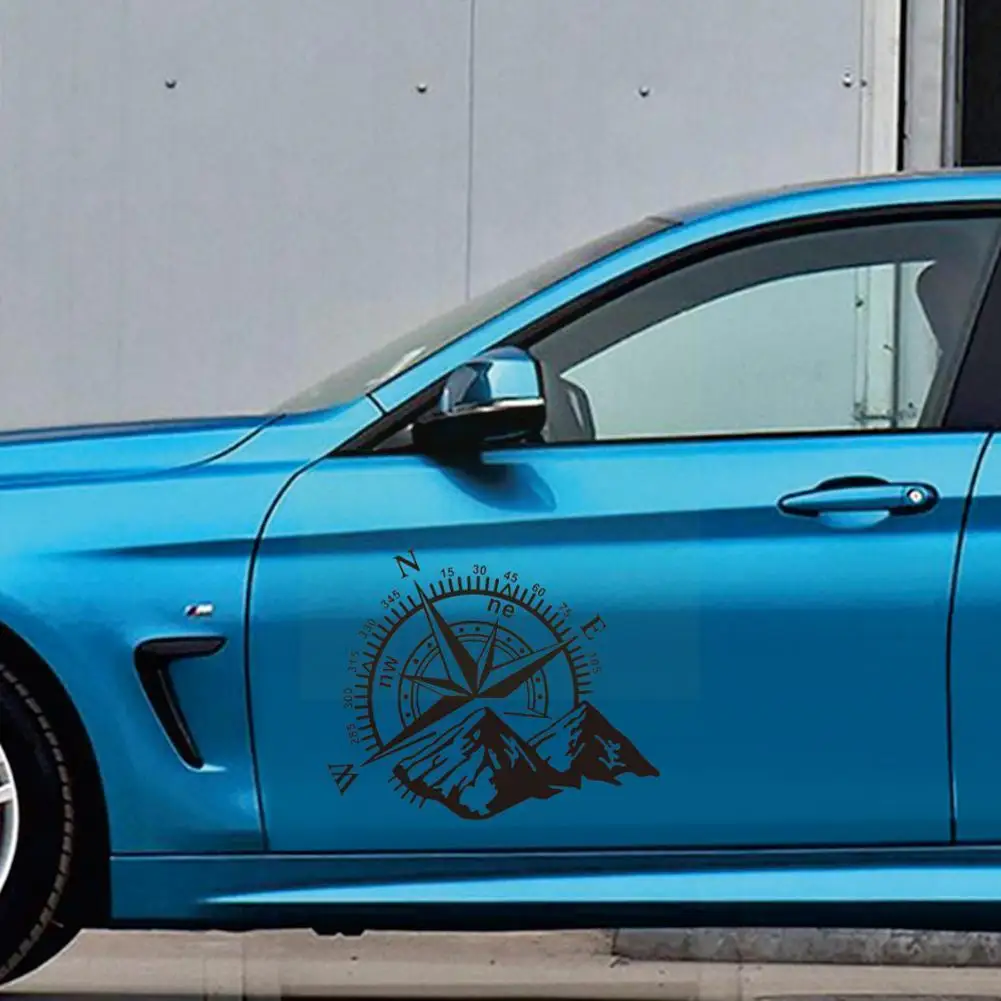 

Автомобильная декоративная наклейка 3D, 21*26 см, компас, роза, навигация, автомобильная Водонепроницаемая виниловая самоклеящаяся наклейка д...