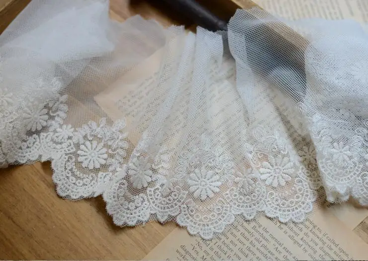 Бесплатная доставка 2 метра вышитая сетка для дома сделай сам хлопковая