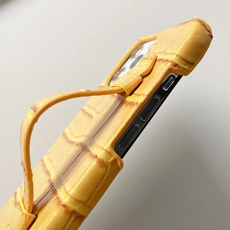 

CUSTOM INITIALS NAME LETTER Luxury PU Leather Strap Holder Case For iPhone 12 Pro Max 11 12Pro Cover Cute Mobile Phone Accessory