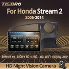 Автомагнитола Tiebro 2DIN Android 10 для Honda Stream 2 RHD 2006-2014 IPS экран Авторадио GPS навигация Автомобильное видео Bluetooth плеер
