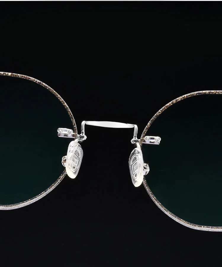 Круглые очки в оправе новые женские оптические Серебристые пудры Oculos очки Gafas Opticas Lesebrille очки