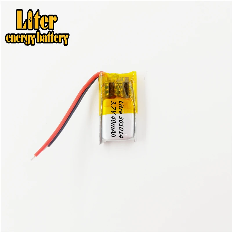 3 7 V литий полимерный аккумулятор 301014 микро устройства Bluetooth гарнитура игрушка 40