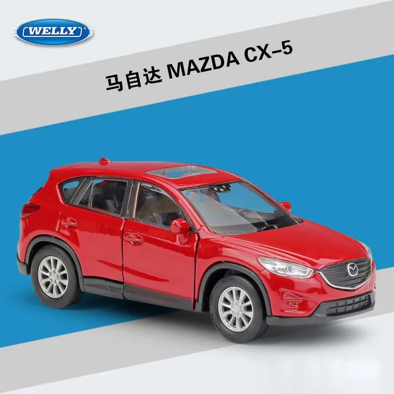WELLY литье под давлением 1:36 весы откатная классическая модель автомобиля Mazda