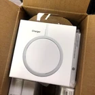 Быстрое беспроводное зарядное устройство Qi 15 Вт для Apple iPhone 13 12 Pro Max Mini Macsafe, магнитное зарядное устройство, Индукционная быстрая зарядная станция, док-станция