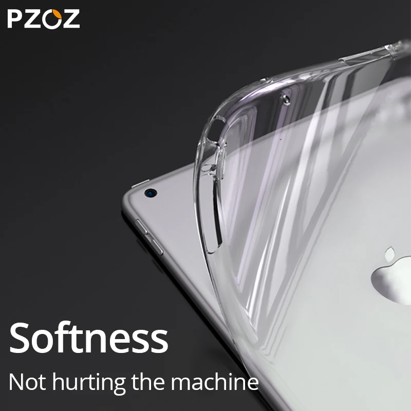 Чехол PZOZ с держателем для карандашей iPad 9 7 Pro 10 5 11 12 дюйма Ультратонкий Мягкий