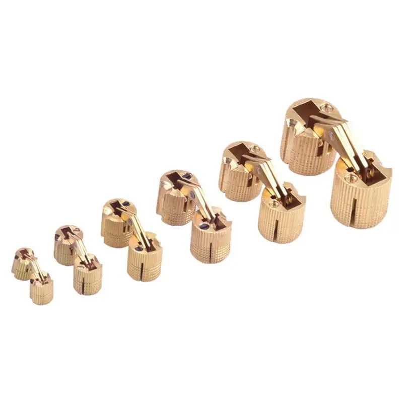 Медный бочонок петли скрытый шкаф невидимые дверные высококачественный океан