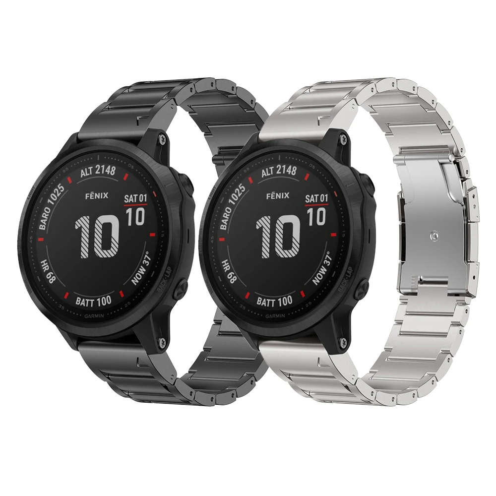 Ремешок для часов из титанового сплава для Garmin Fenix 6/6 Pro, сменный  ремешок для часов Garmin Fenix 6 Pro, ремешок для часов Pulseira Titanium |  Электроника | АлиЭкспресс