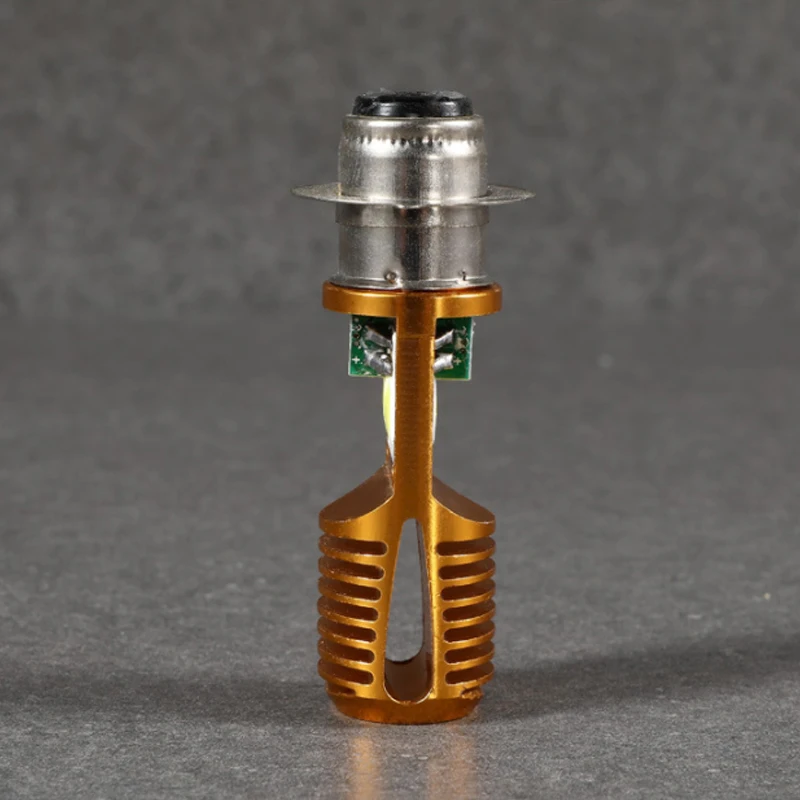 

1Pcs H6M PX15D P15D LED Motorcycle Headlight Bulb White 1200Lm 12W COB LED Moto Bike Scooter ATV Moped Headlamp 12-80V