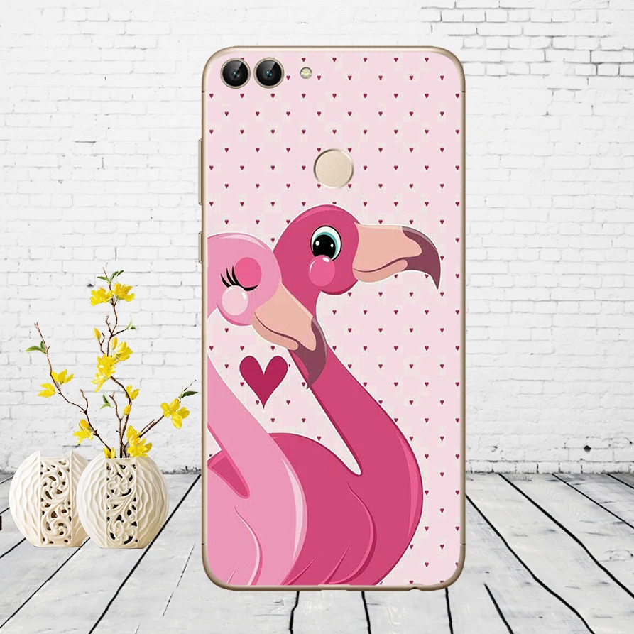 H11 Huawei P Smart Case TPU Мягкий силиконовый прозрачный чехол для телефона huawei P Smart Cover FIG-LX1 Enjoy 7S Чехол - Цвет: H11