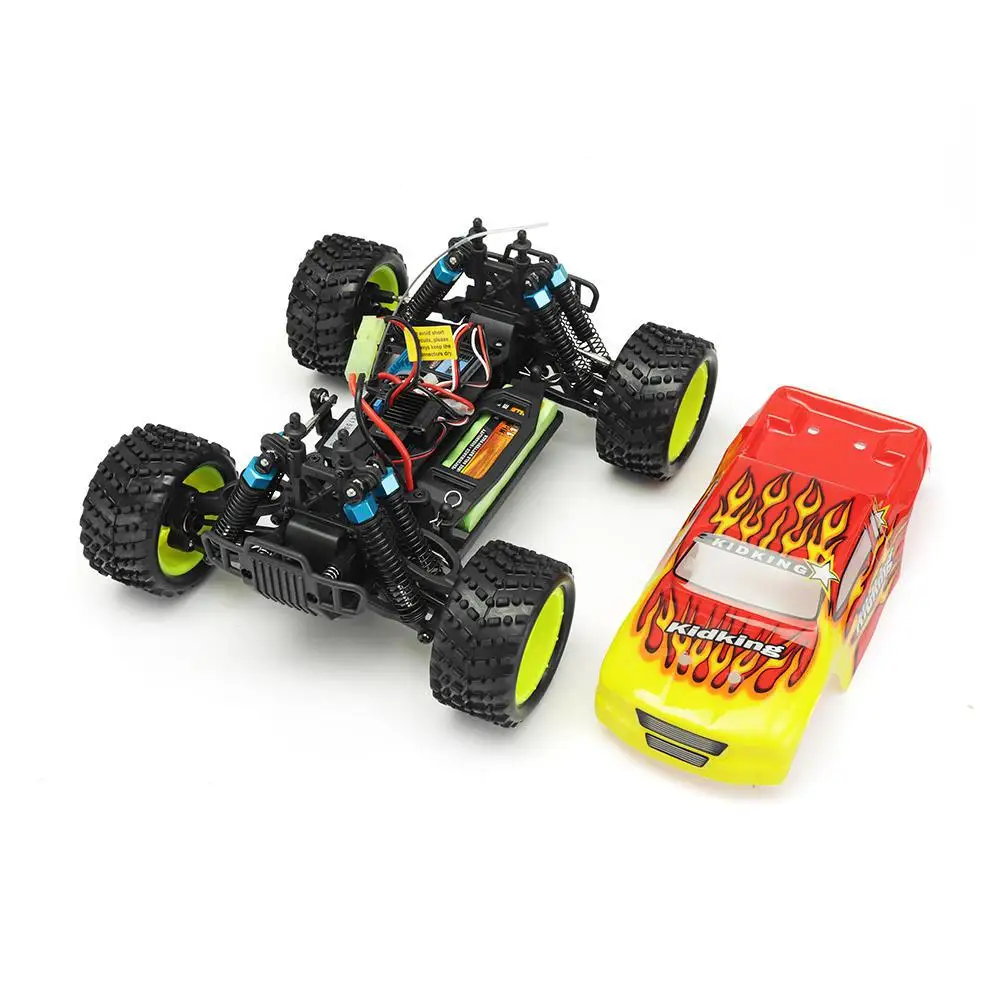 LeadingStar HSP 94186 1/16 2 4G 4WD Электрический радиоуправляемый автомобиль Kidking Rc380 мотор