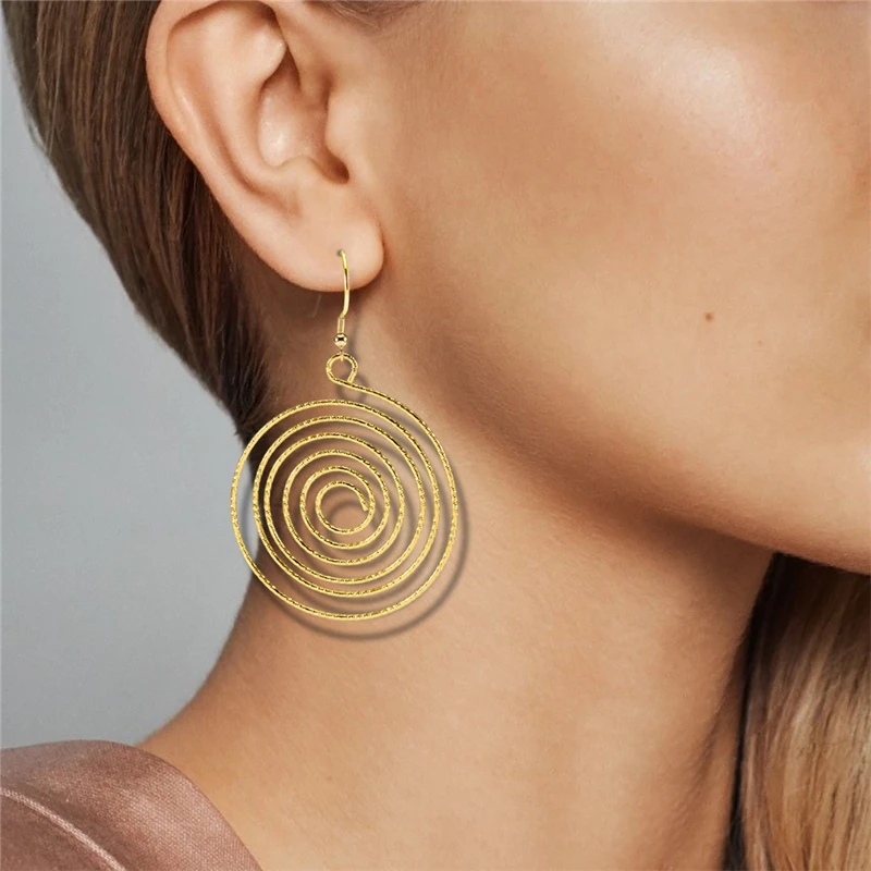 Богемные этнические индивидуальные круглые искусственные увеличенные