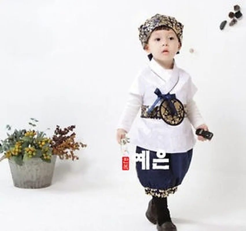 2019 милый Лидер продаж корейский традиционный подарок Hanbok для маленьких