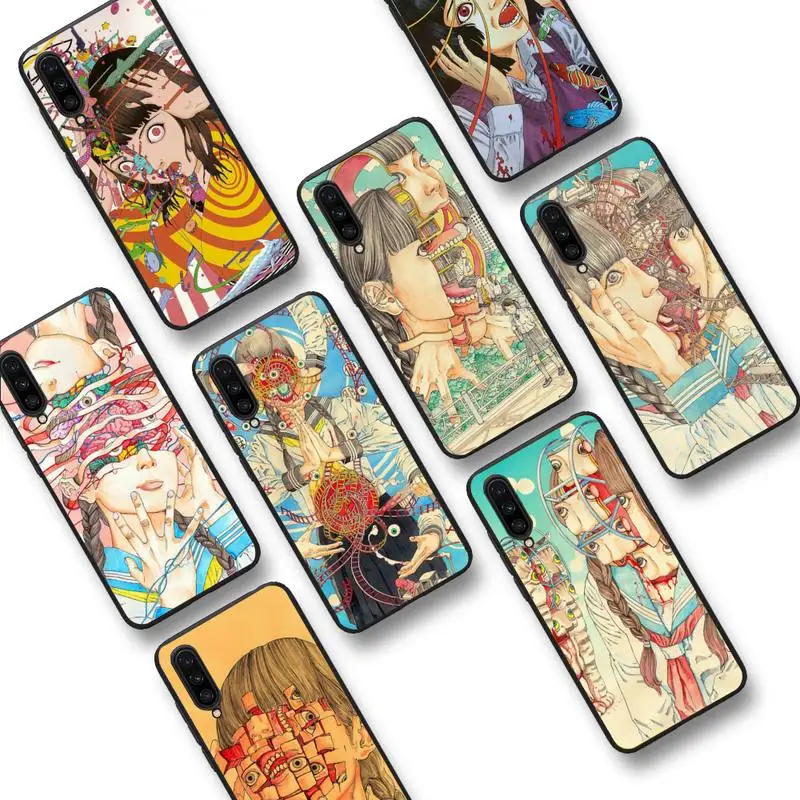 

Shintaro Kago Horror Cartoons Phone Case For Xiaomi mi9 mi8 F1 9SE 10lite note10lite Mi8lite xiaomi mi5x