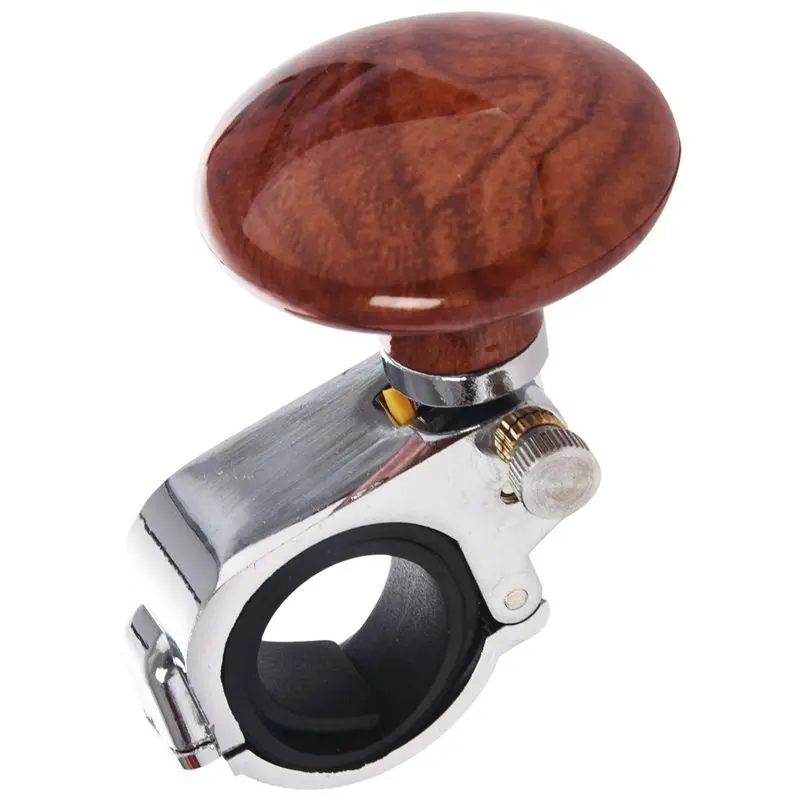Авто Руль Самоубийство Spinner Ручка Усилитель I293B: коричневый|Рулевые колеса и