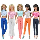 Одежда для куклы Барби, рабочая одежда, верхняя одежда с брюками, платье для куклы Барби, 30 см, куклы, игрушки для девочек