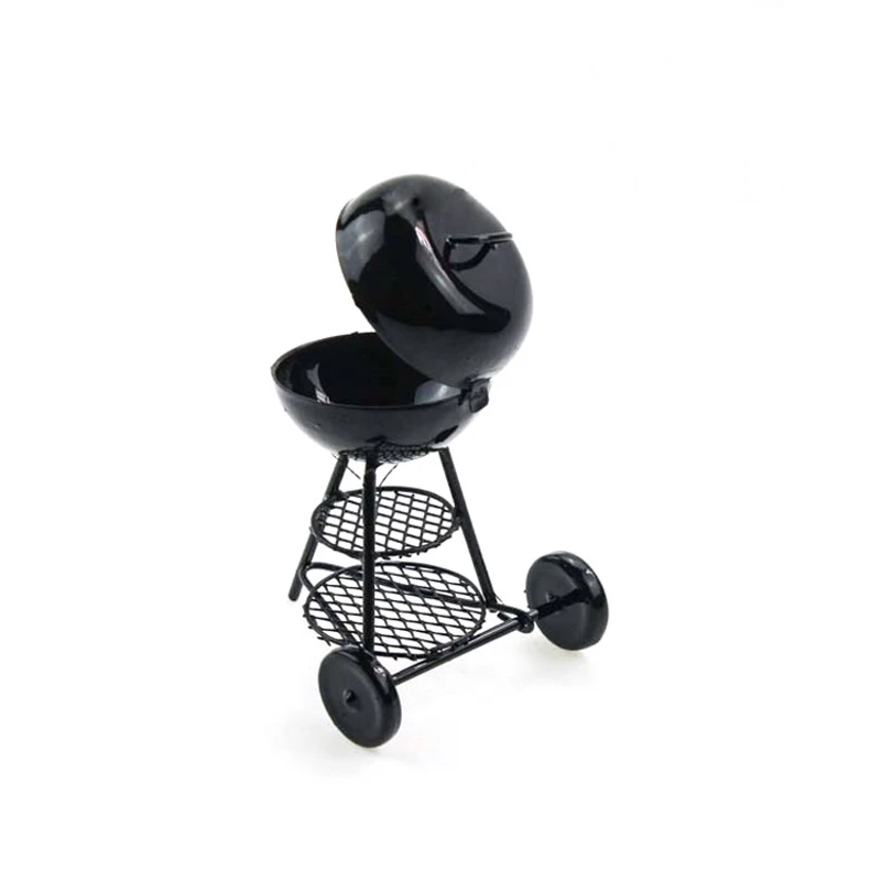 1:12 миниатюрный кукольный домик гриль для барбекю ролевая игра кухонные