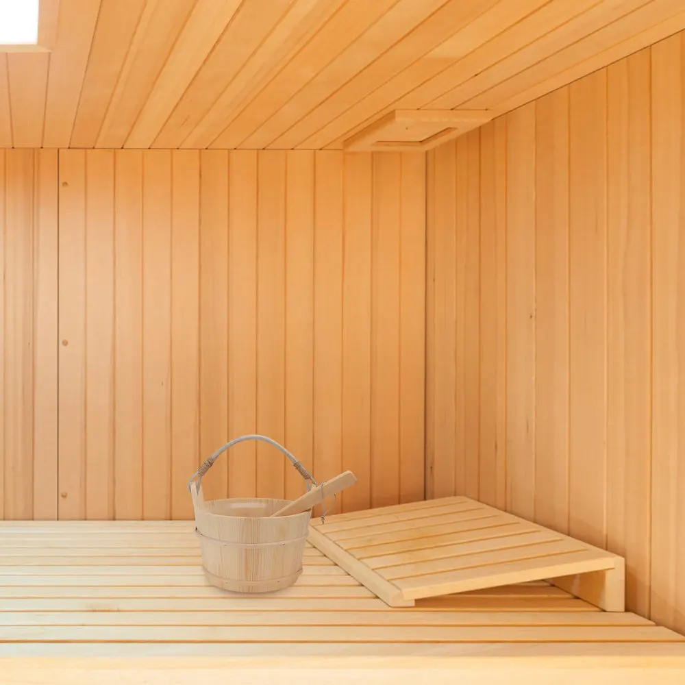 

1Set Wooden Spoon Bathing Set Special for Sauna Room