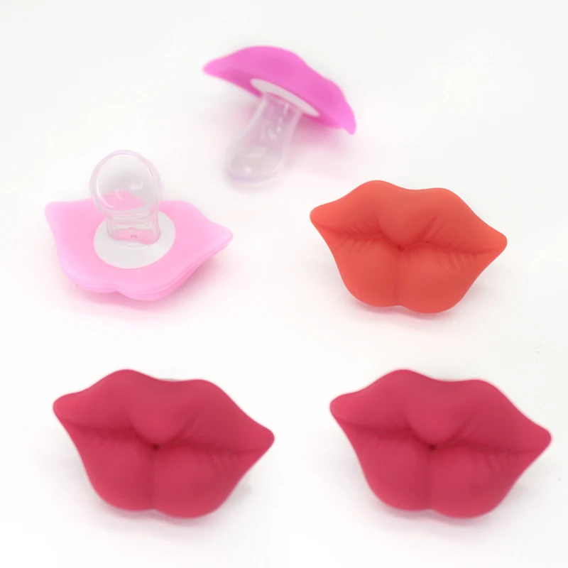 Пищевой силикон Детская соска губа рот форма для младенцев малышей