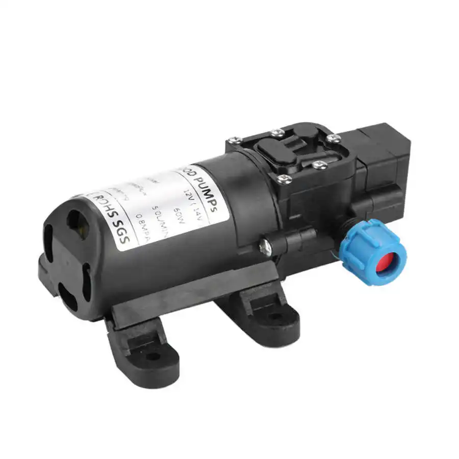 Мембранный Водяной микро насос 12 В постоянного тока 60 Вт автоматический