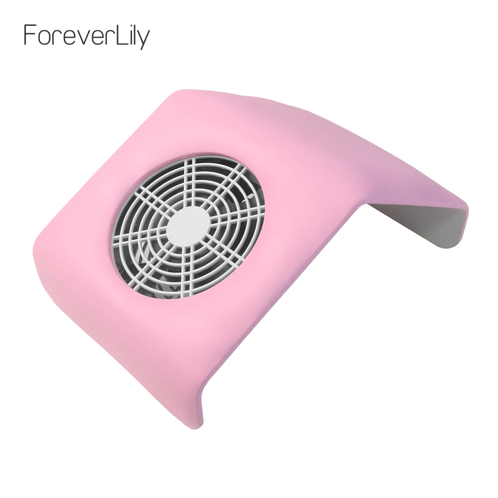 Pink AU Plug Foreverlily 30 Вт Портативный пылесборник для ногтей пылесос для всасывания пыли для ногтей Маникюрный аппарат с 2 мешками инструмент для сбора пыли - Цвет: Pink AU Plug